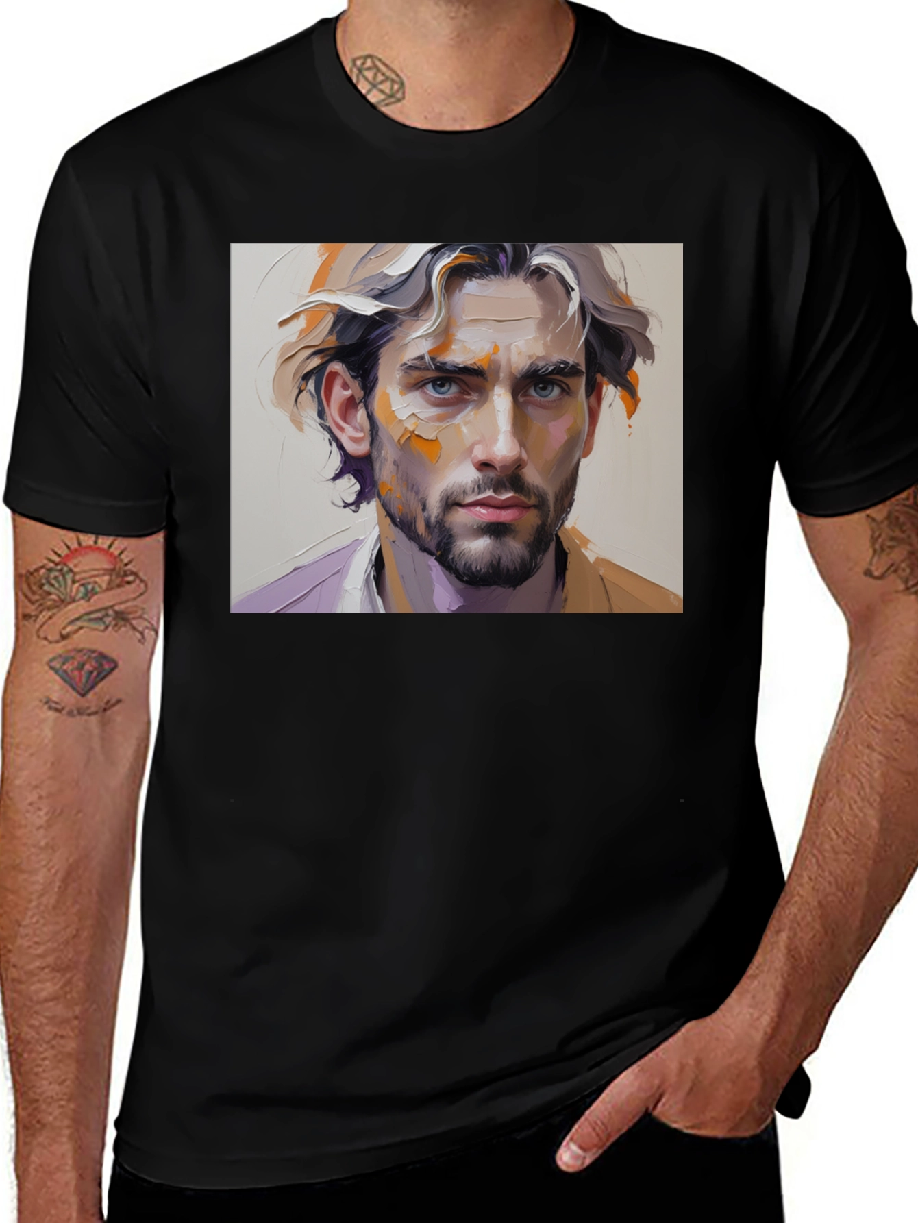 Portrait Graphic T-Shirt