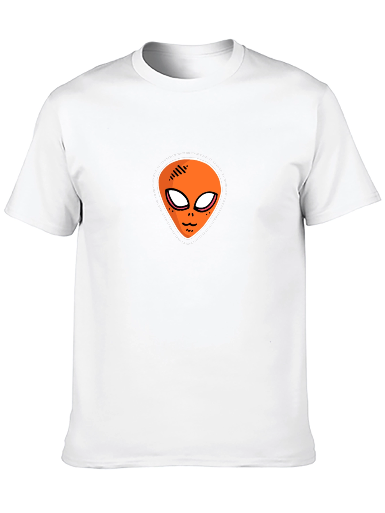 Alien Patch Graphic Tee - Black