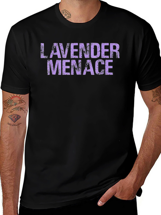 Lavender Menace Graphic Tee