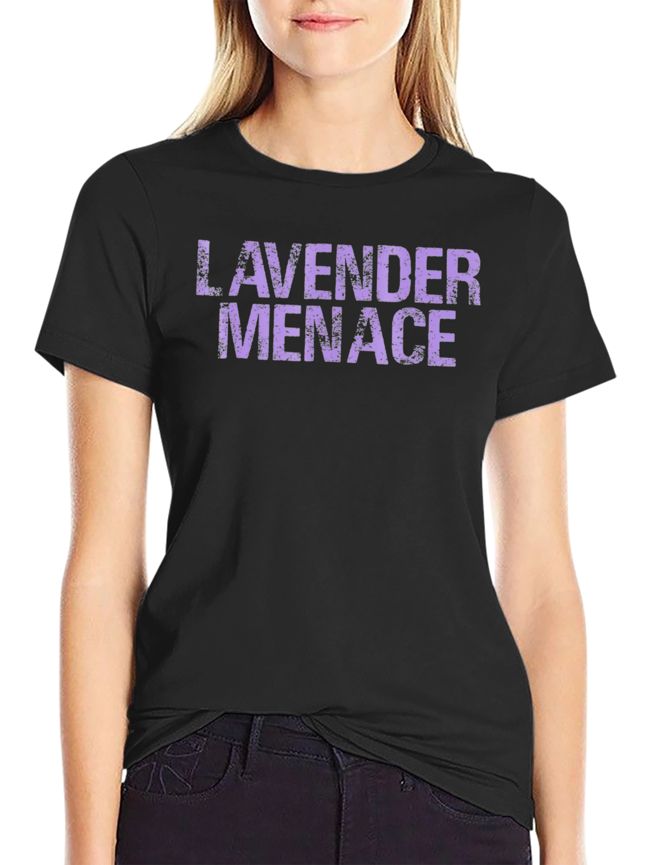 Lavender Menace Graphic Tee