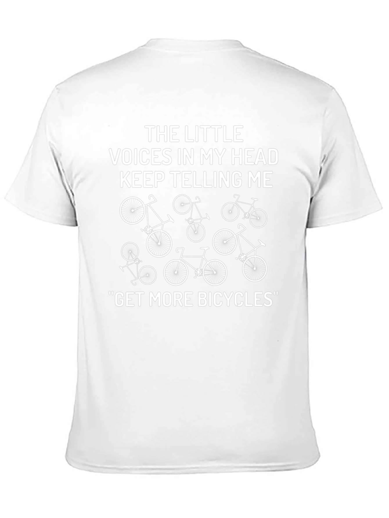 Get More Bicycles Funny Graphic T-Shirt