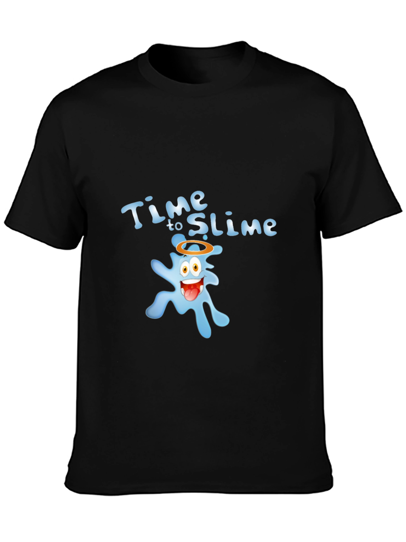 Time to Slime Black T-Shirt