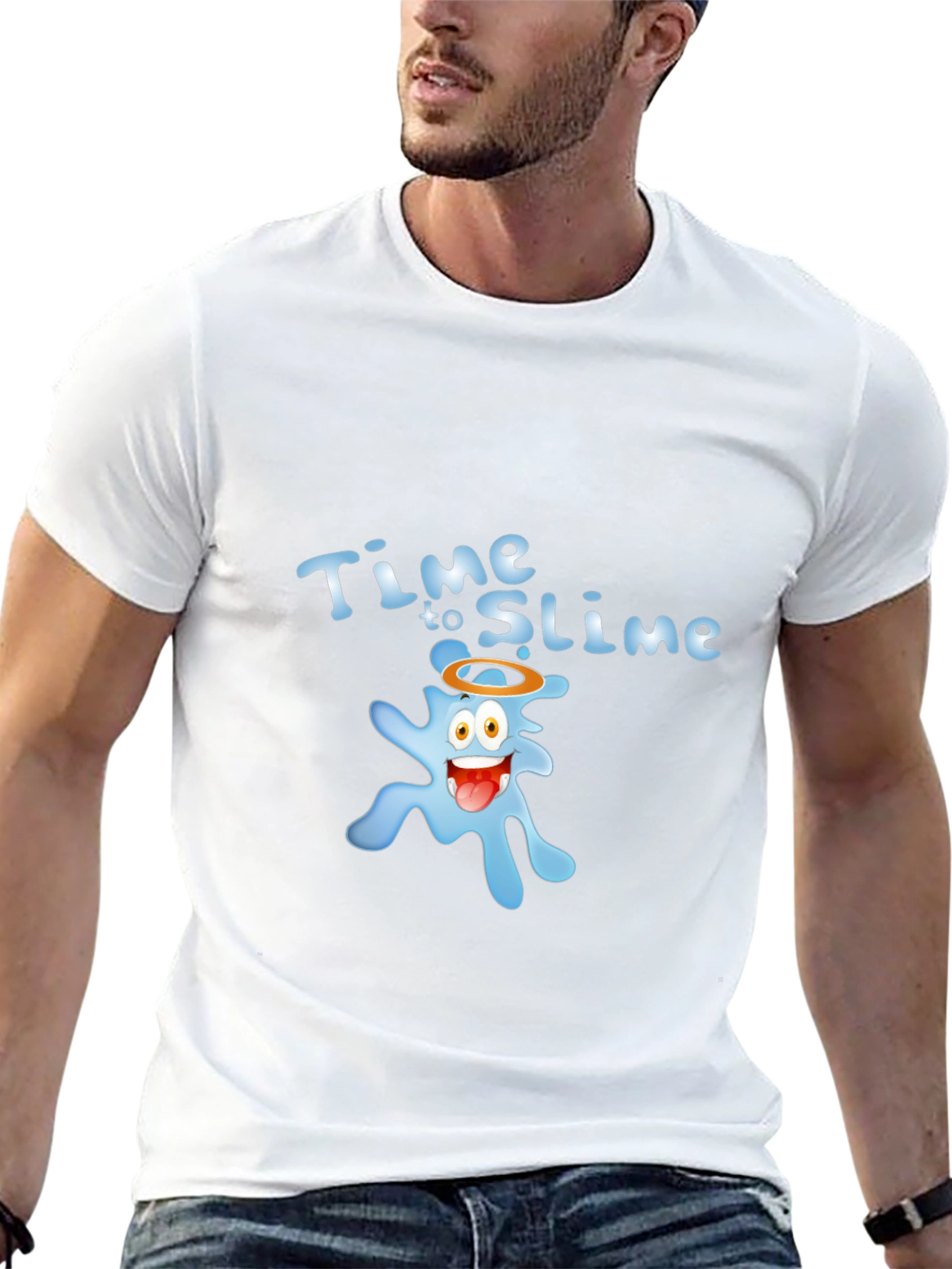Time to Slime Black T-Shirt