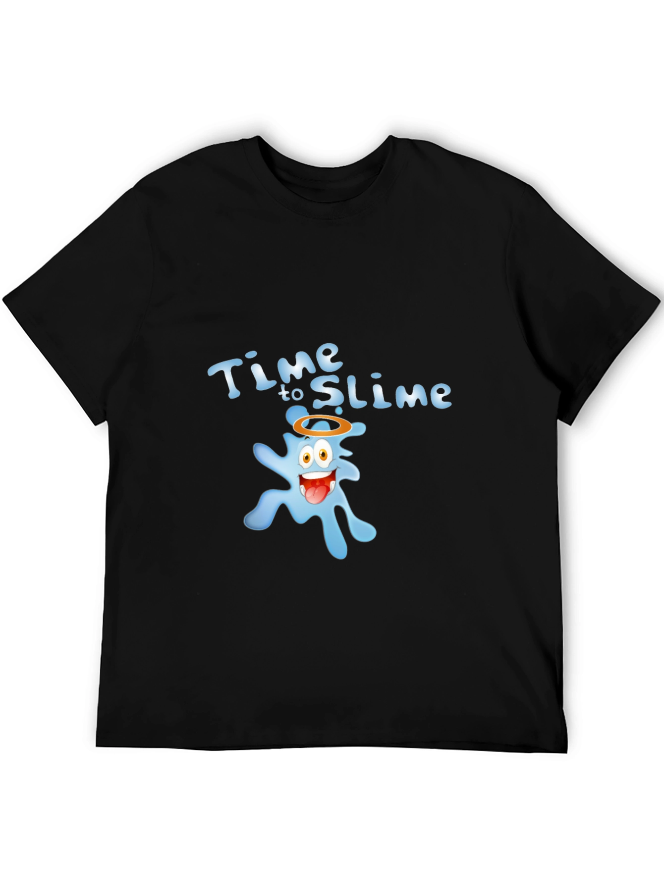 Time to Slime Black T-Shirt