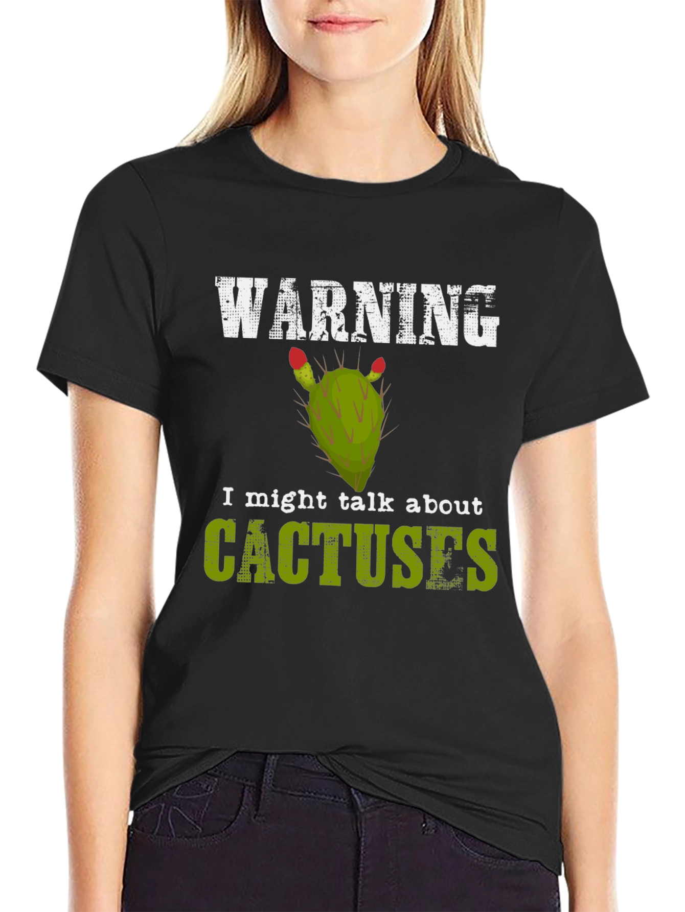 Warning: I Might Talk About Cactuses T-Shirt