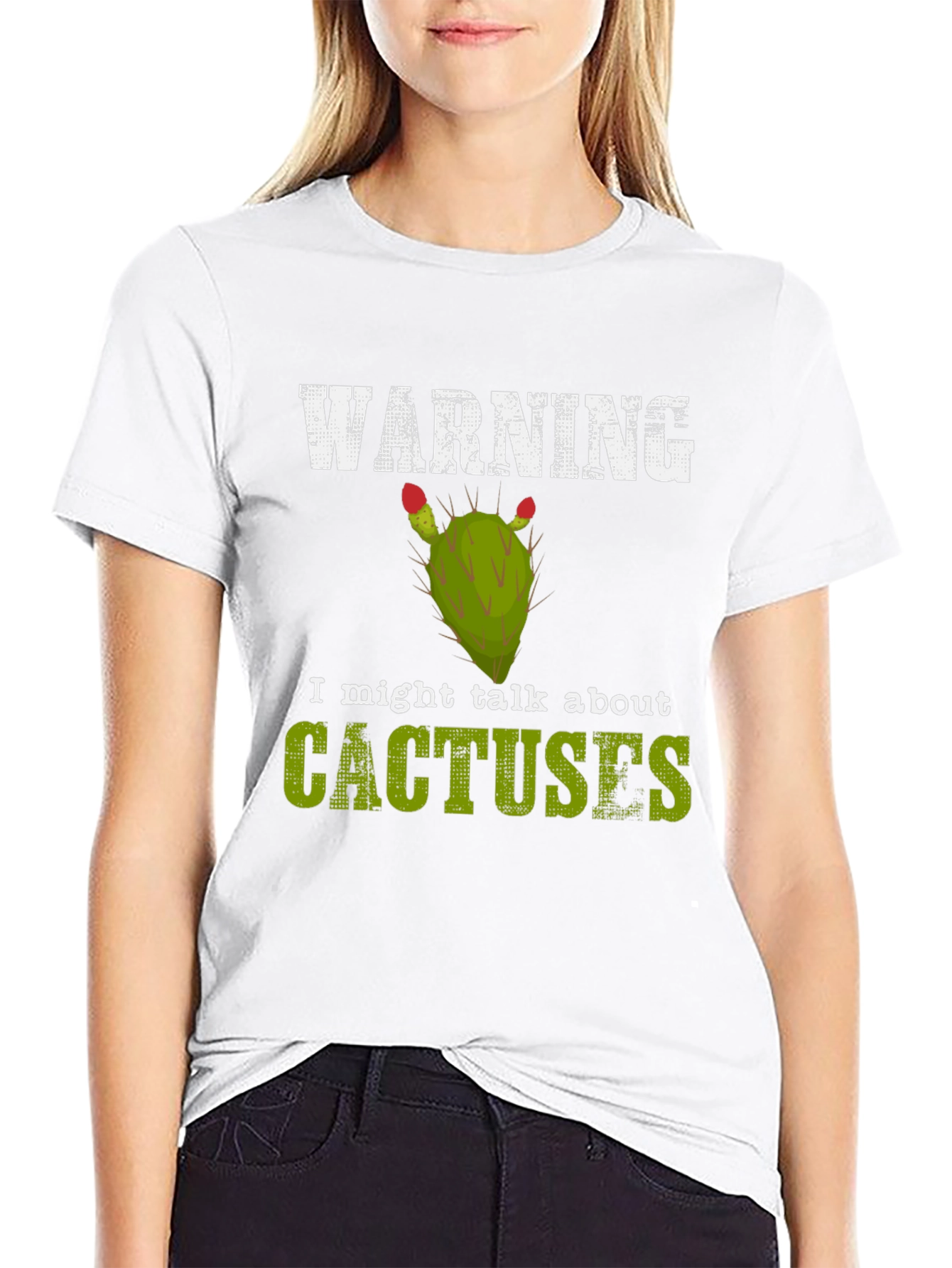 Warning: I Might Talk About Cactuses T-Shirt