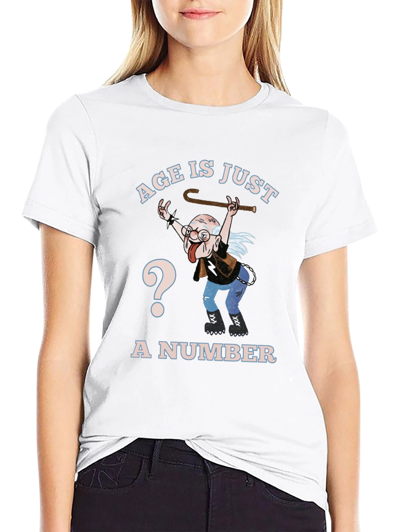 Age Is Just A Number Graphic T-Shirt