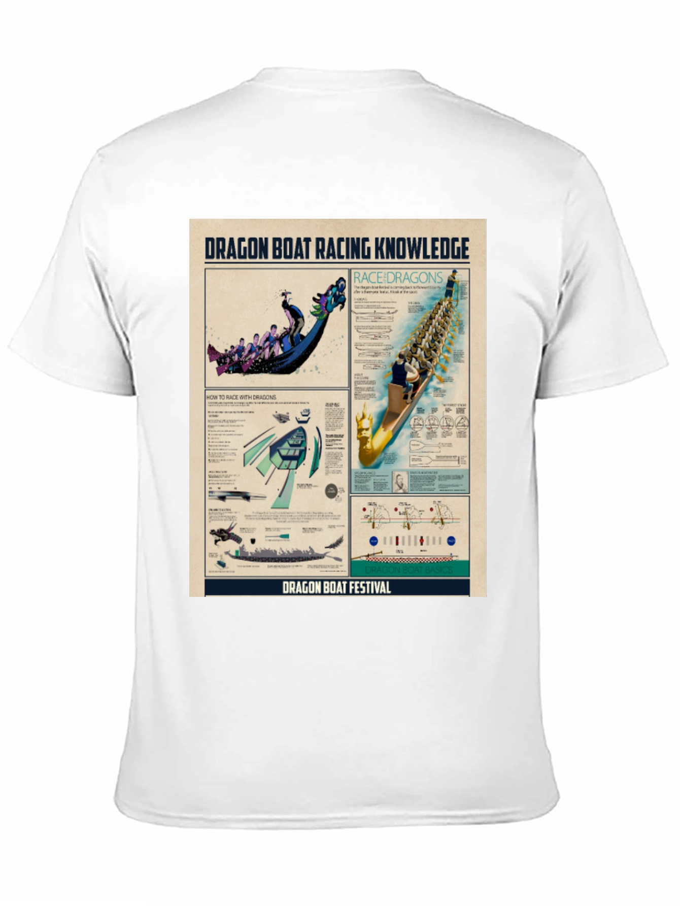 Dragon Boat Racing Knowledge T-Shirt
