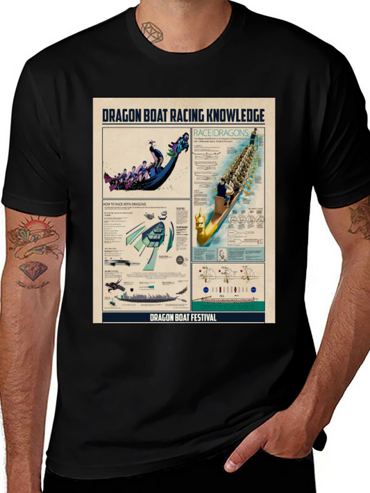 Dragon Boat Racing Knowledge T-Shirt