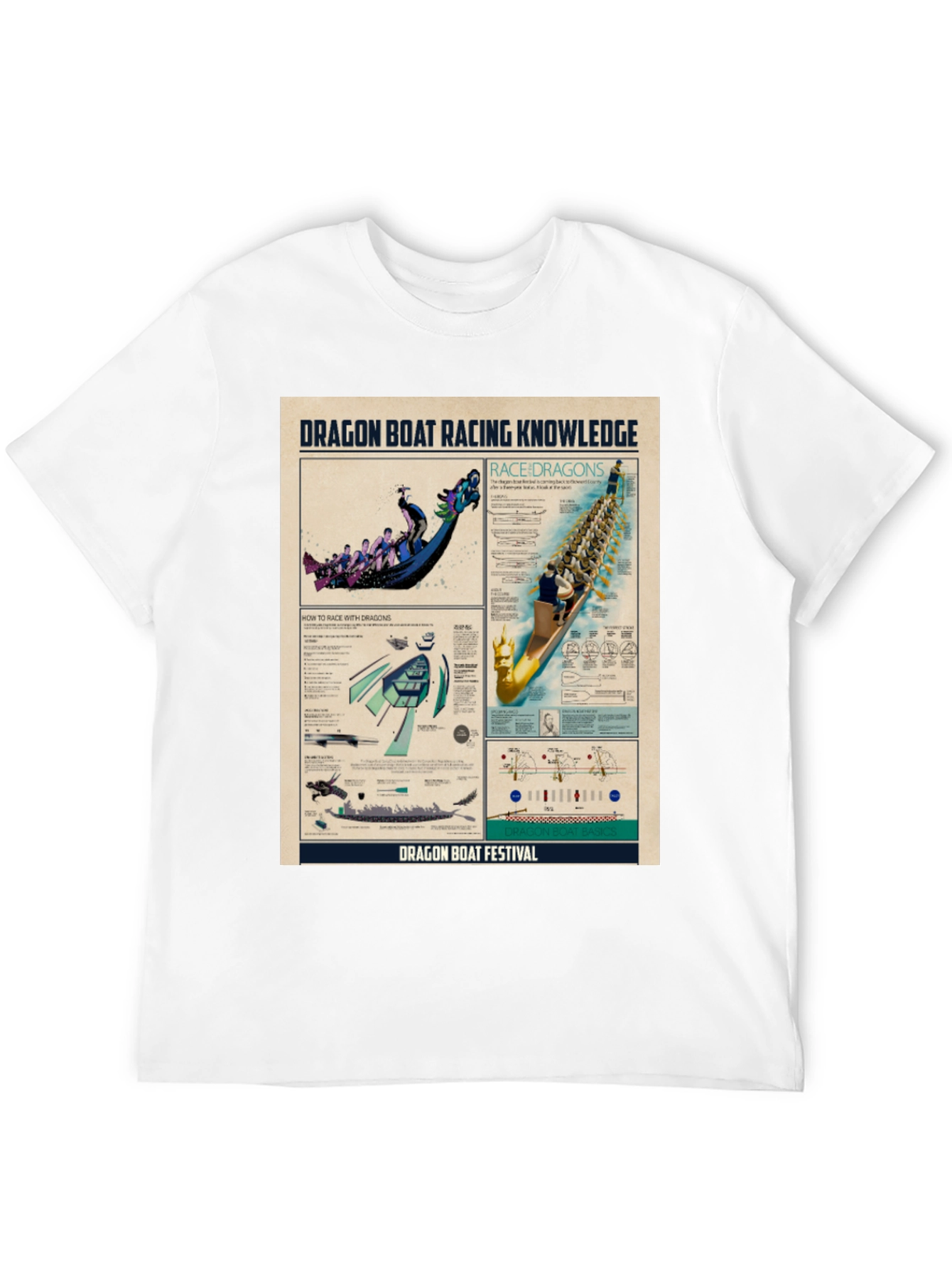Dragon Boat Racing Knowledge T-Shirt