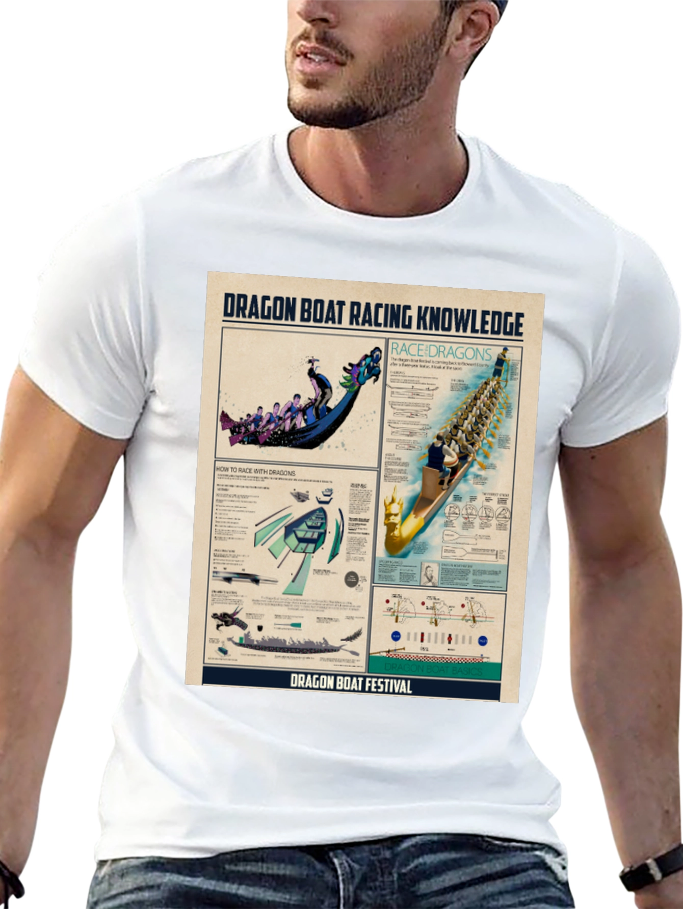 Dragon Boat Racing Knowledge T-Shirt
