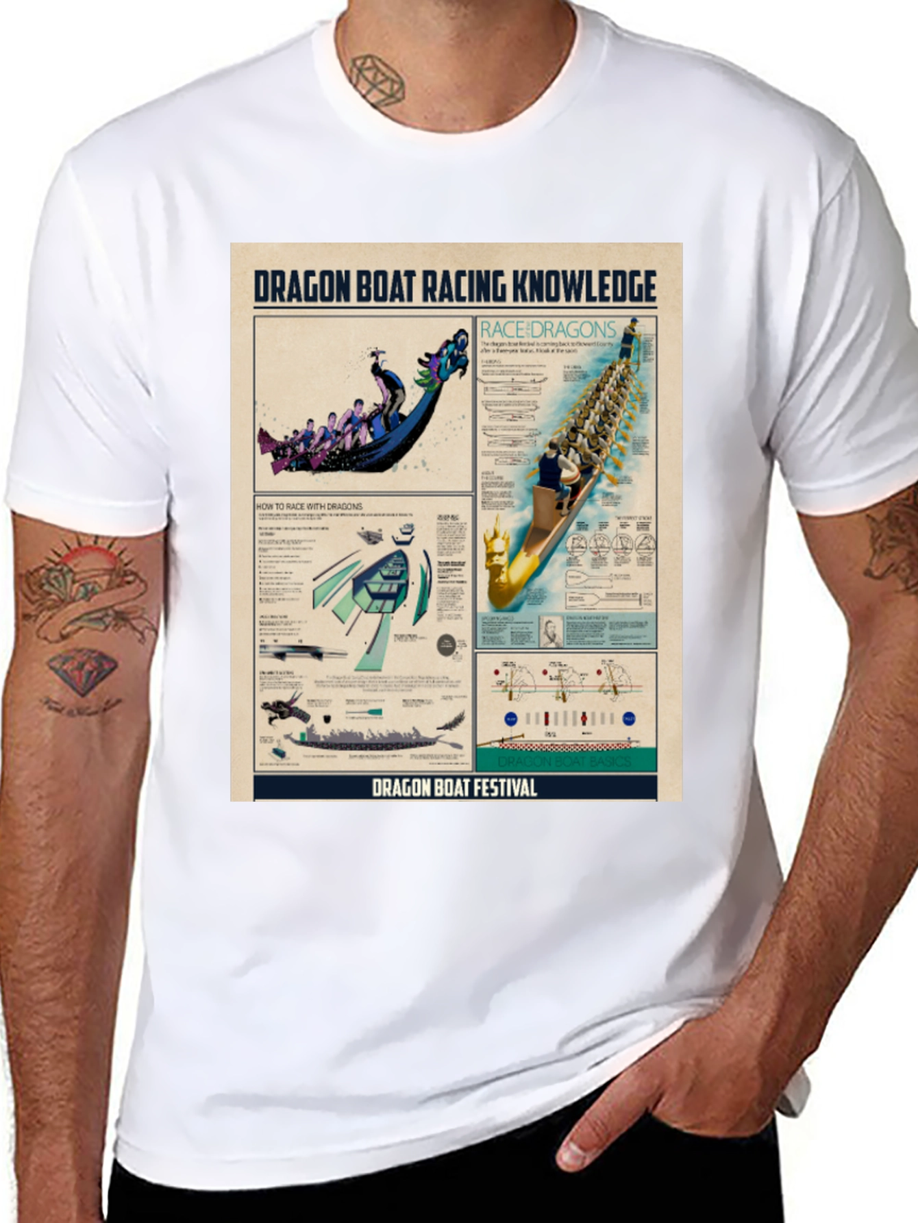 Dragon Boat Racing Knowledge T-Shirt
