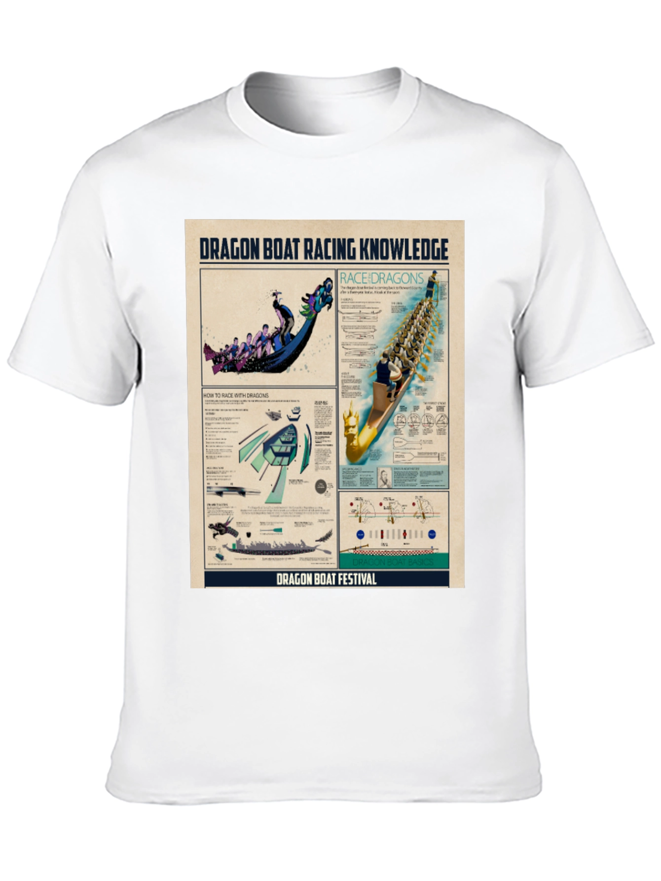 Dragon Boat Racing Knowledge T-Shirt