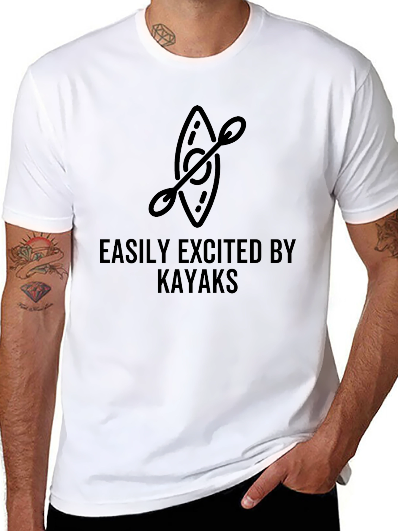 Easily Excited By Kayaks T-Shirt