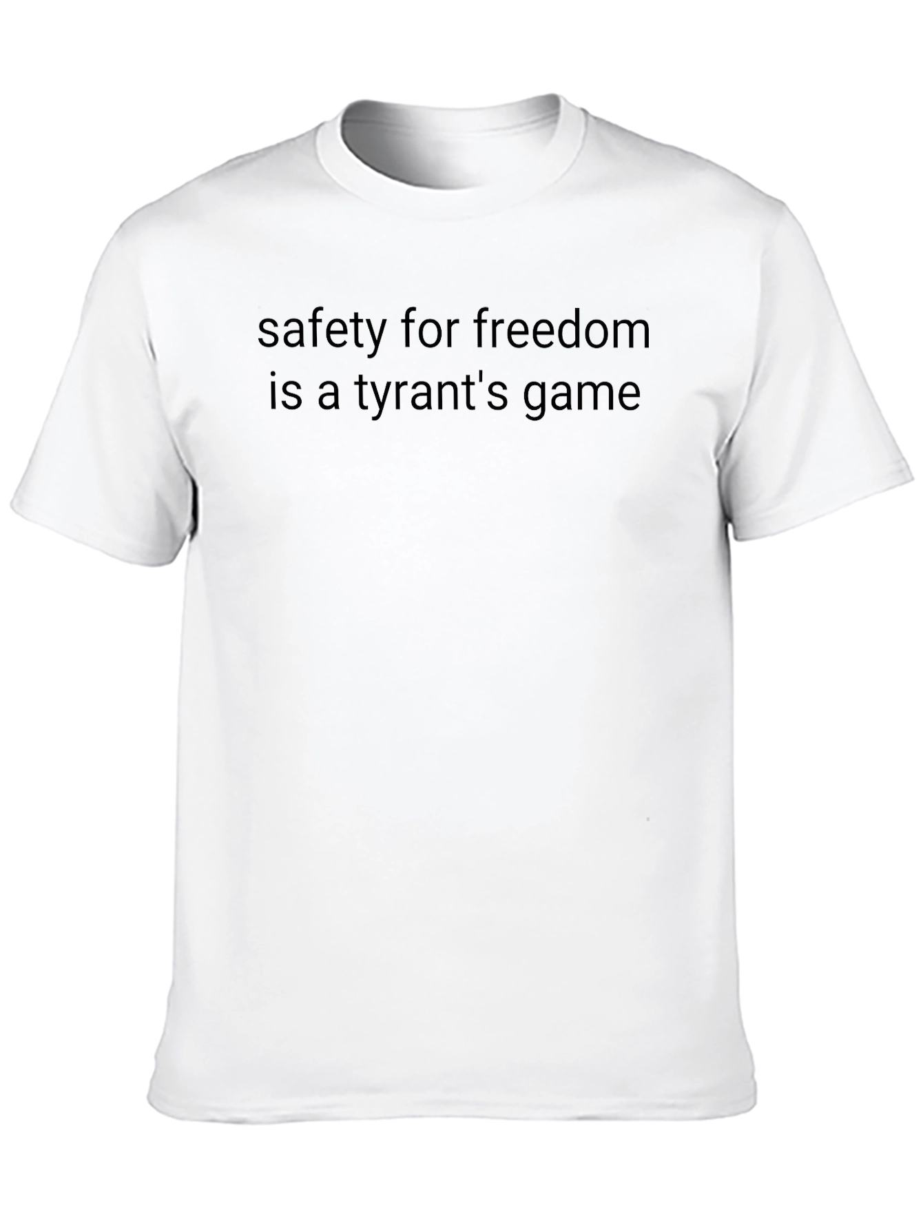 Safety for Freedom Mens Graphic Tee