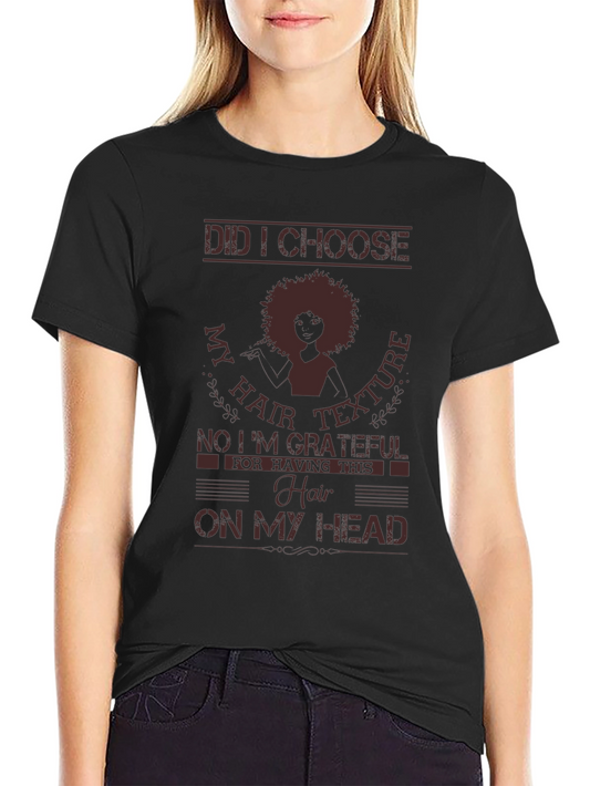 Grateful Hair Texture Graphic Tee