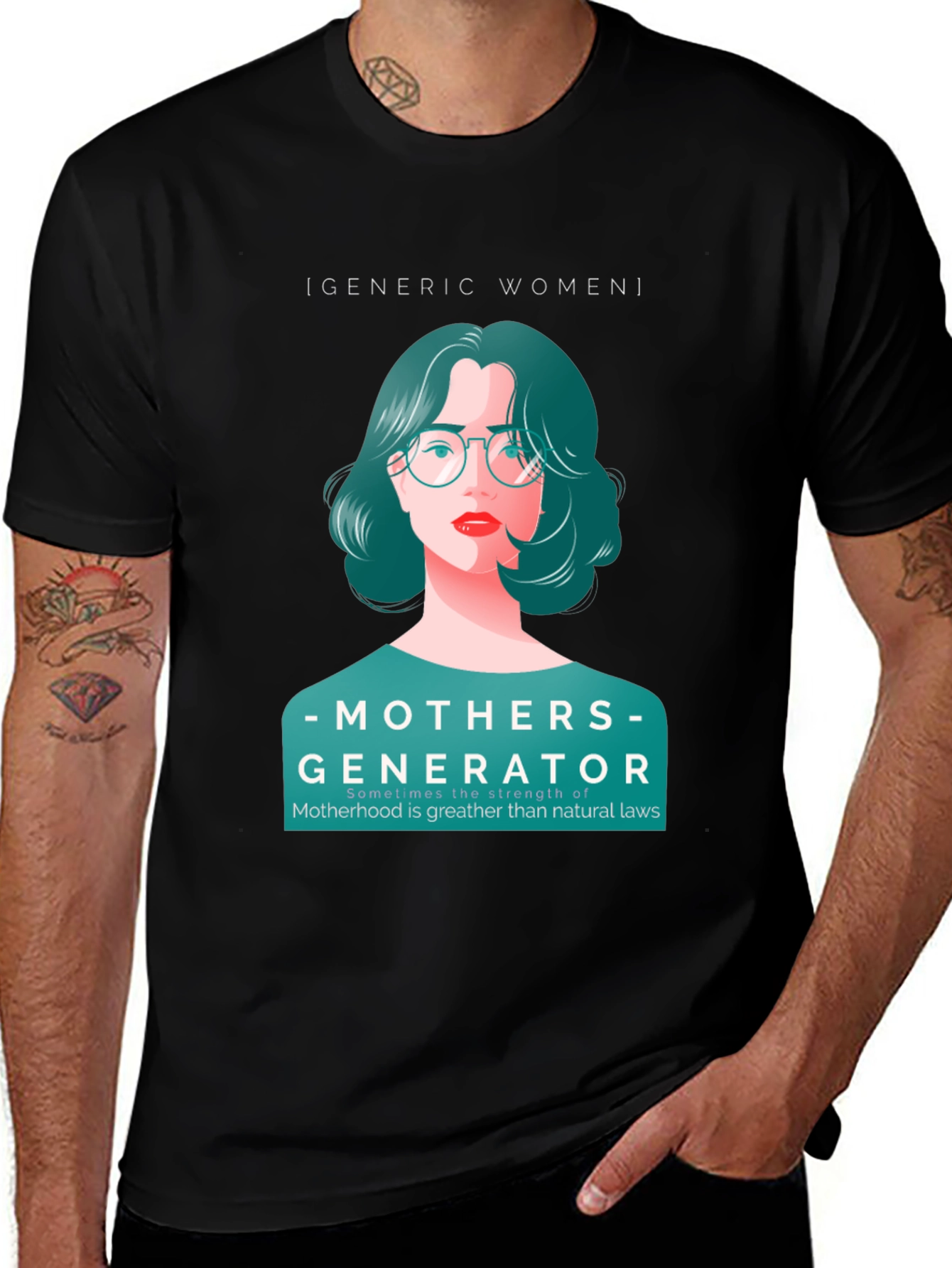 Mothers Generator T-Shirt - Empowering Womens Design