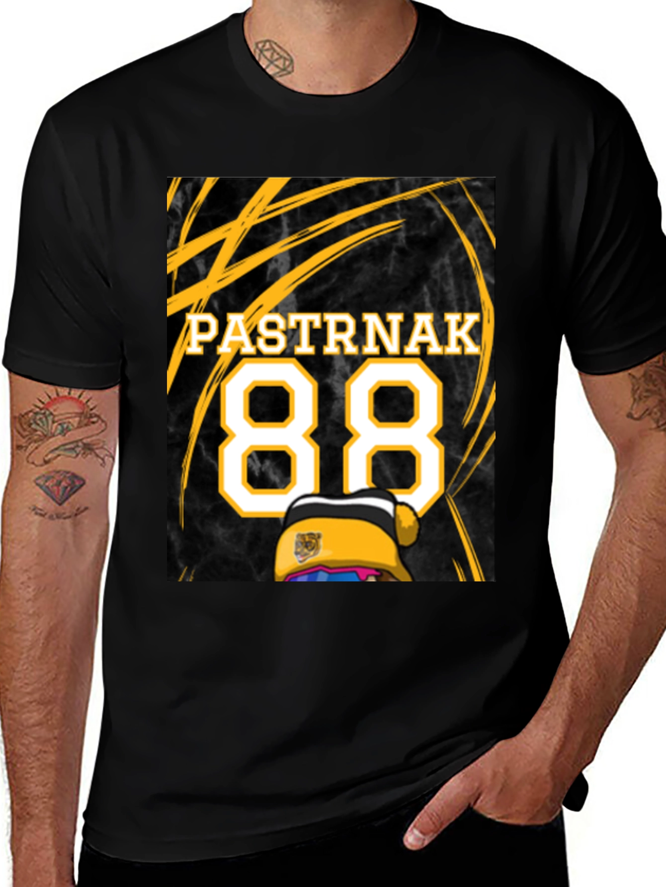Pastrnak 88 Hockey Fan T-Shirt