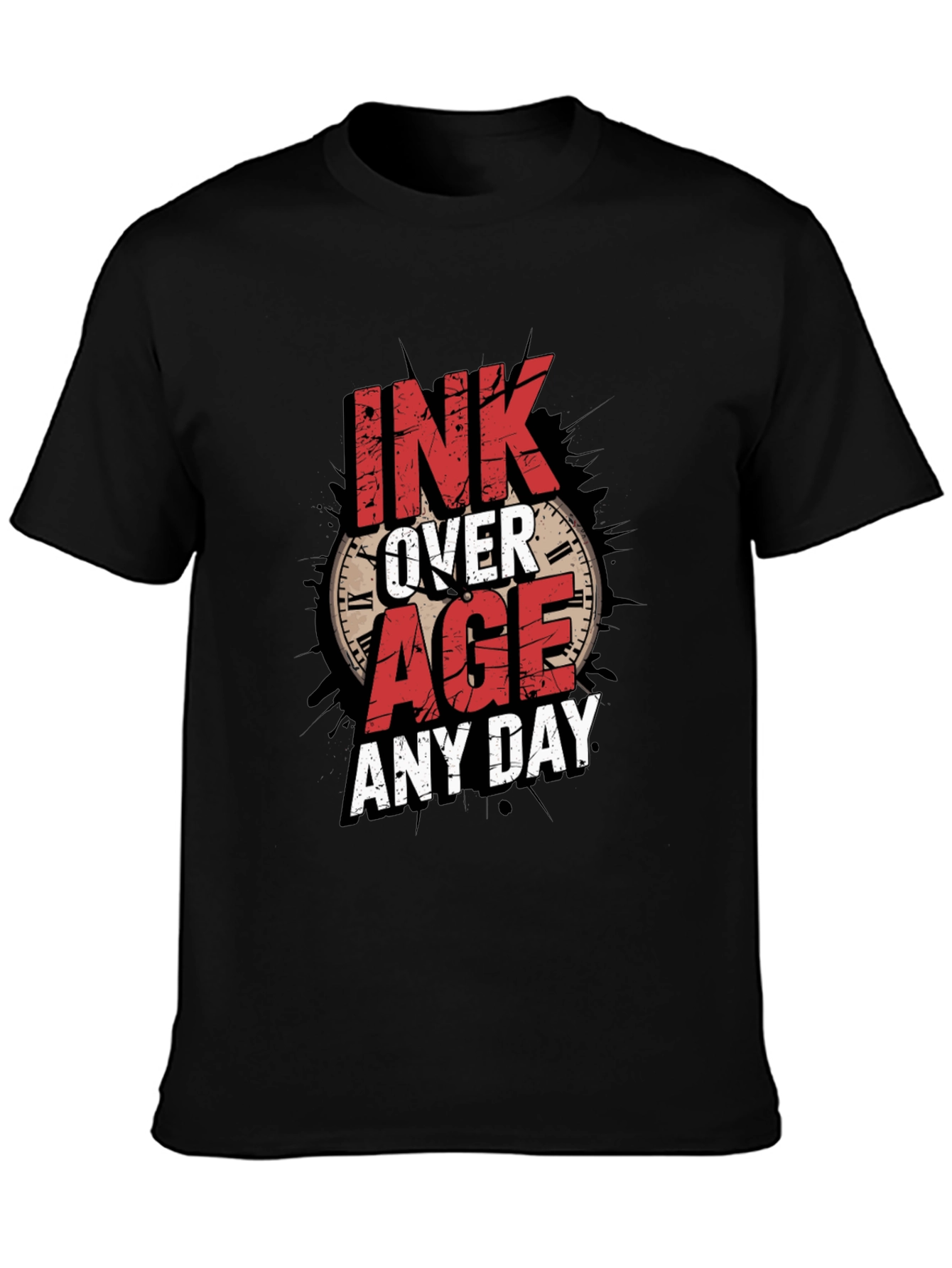 Ink Over Age Mens Graphic T-Shirt