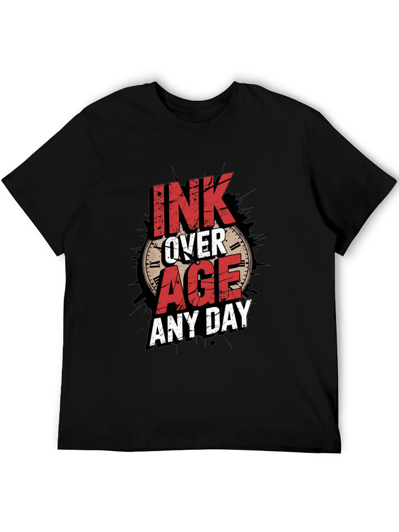 Ink Over Age Mens Graphic T-Shirt