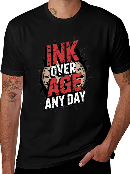 Ink Over Age Mens Graphic T-Shirt