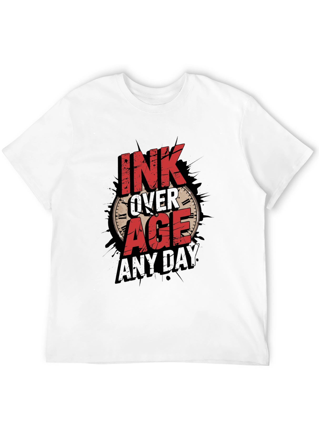 Ink Over Age Mens Graphic T-Shirt