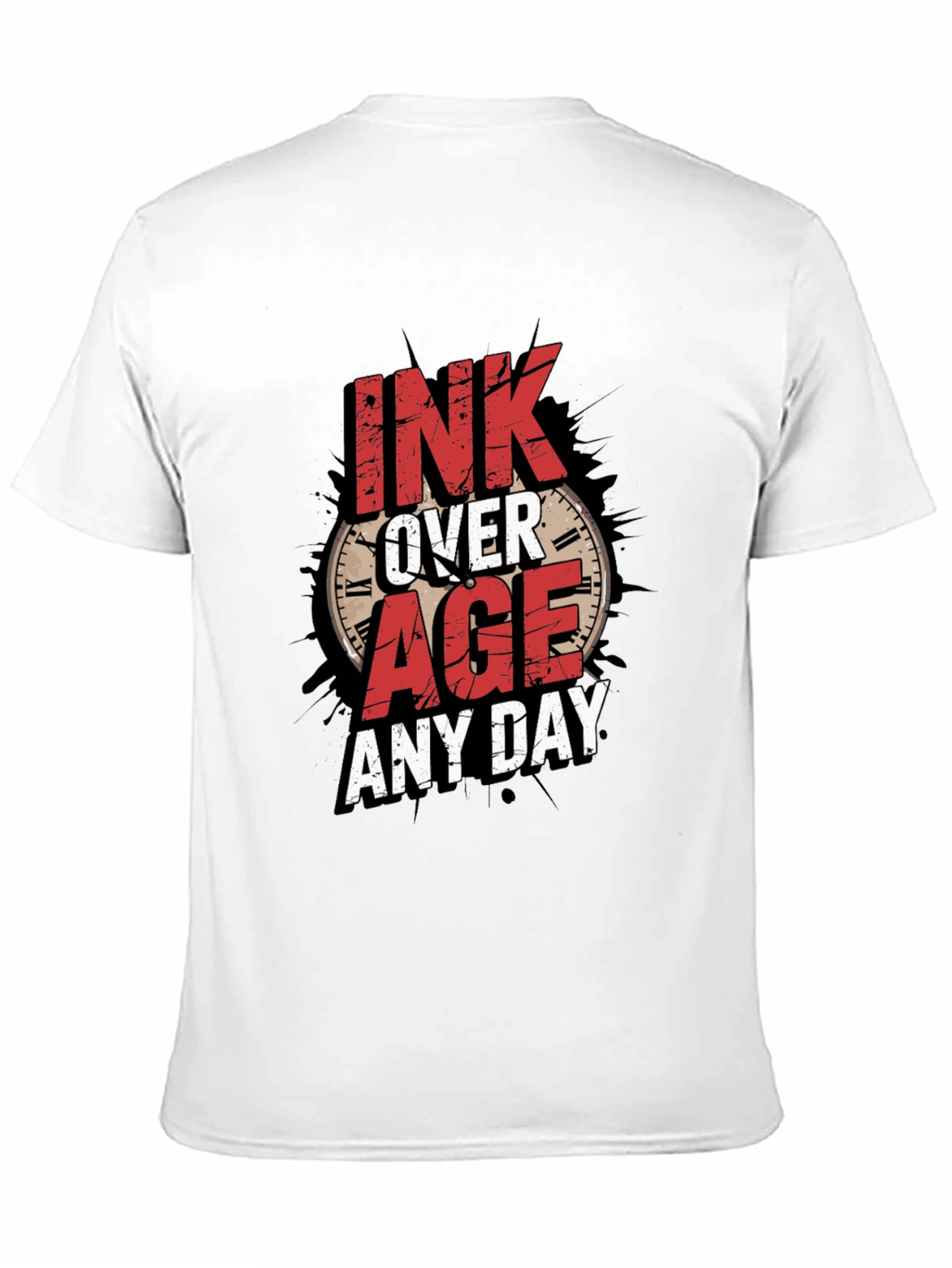 Ink Over Age Mens Graphic T-Shirt