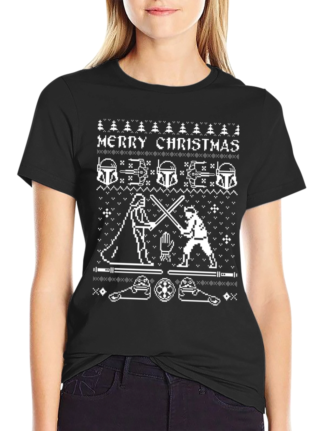Star Wars Merry Christmas Sweater T-Shirt