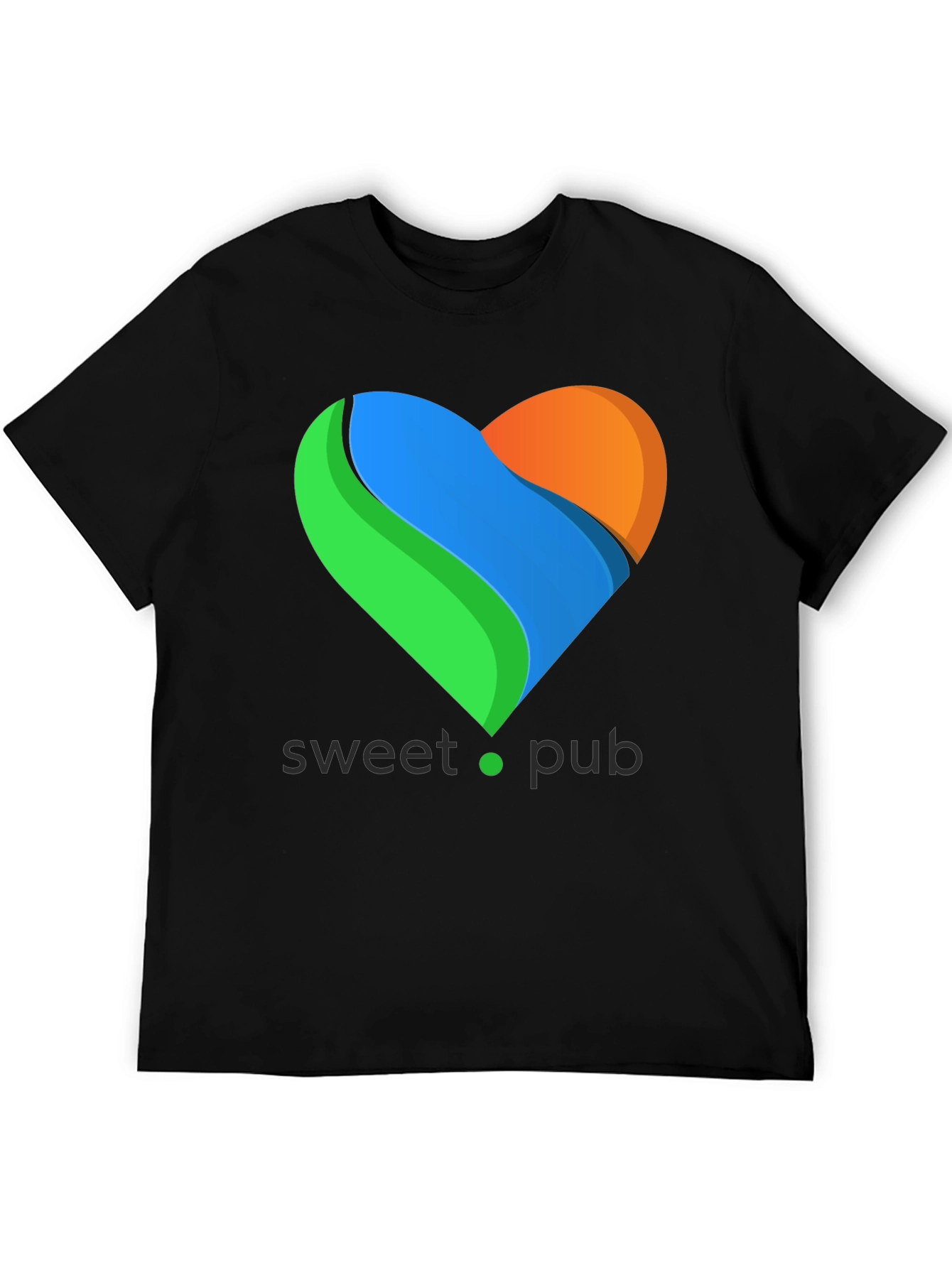 Sweet Pub Heart Logo Black T-Shirt