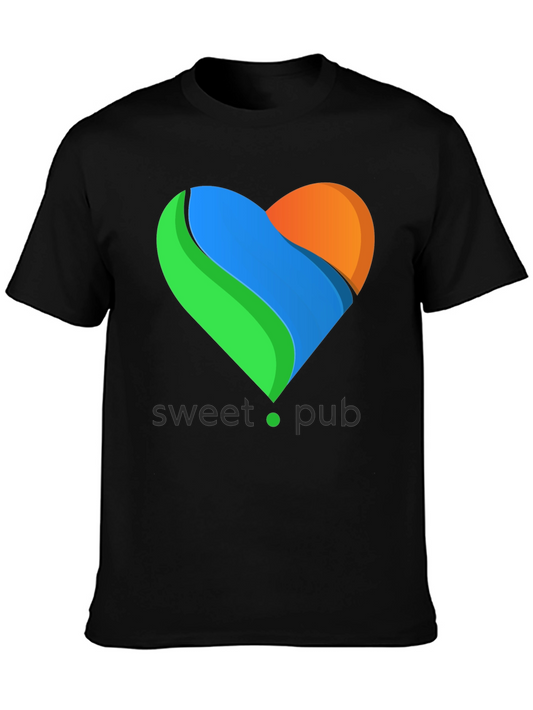 Sweet Pub Heart Logo Black T-Shirt