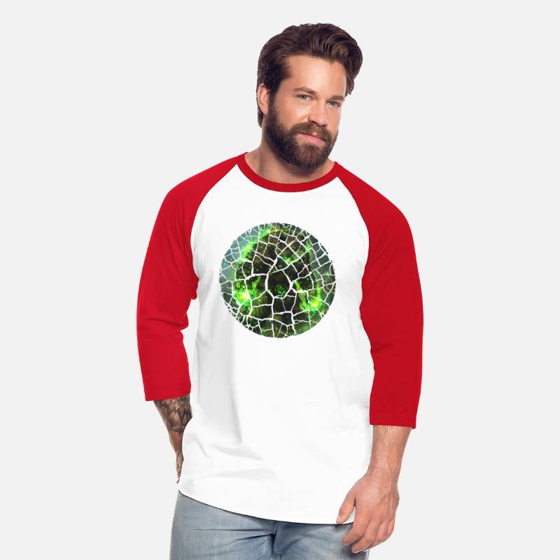 Magic Bear with Green Energy and Cracked Surface