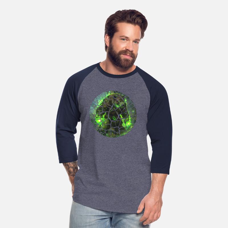Magic Bear with Green Energy and Cracked Surface