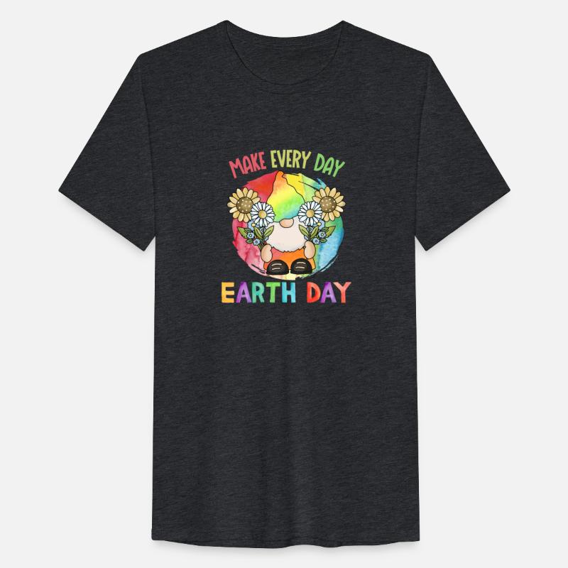 Make every day Earth day - Watercolor Gnome