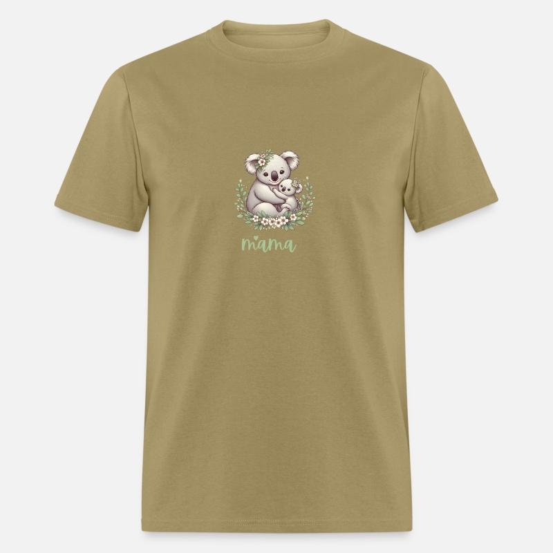 Mama Koala Bear Hug I Floral Wreath Mum I Koala