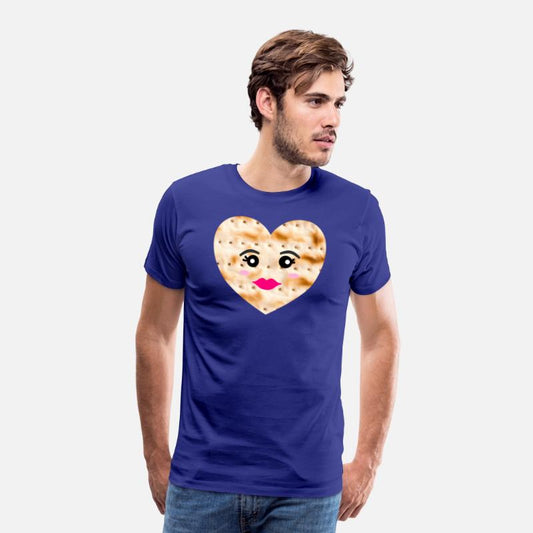Matzah Matzo Matza Heart Face Kawaii Passover Meme