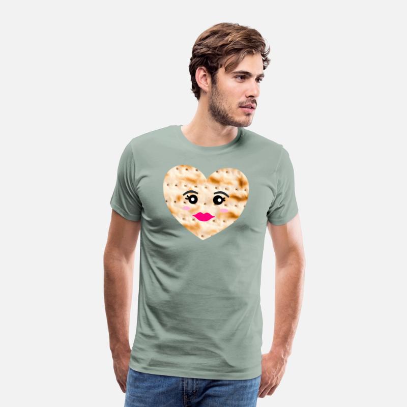 Matzah Matzo Matza Heart Face Kawaii Passover Meme