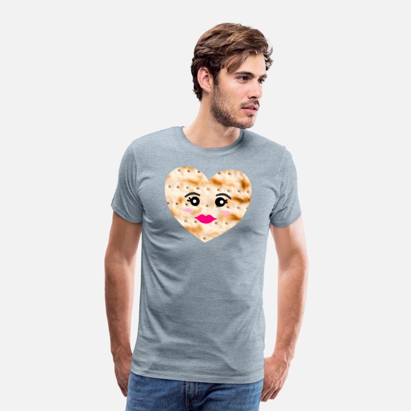 Matzah Matzo Matza Heart Face Kawaii Passover Meme