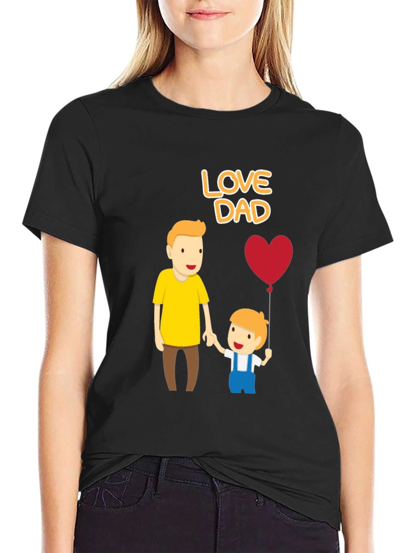 Love Dad T-Shirt - Fathers Day Apparel