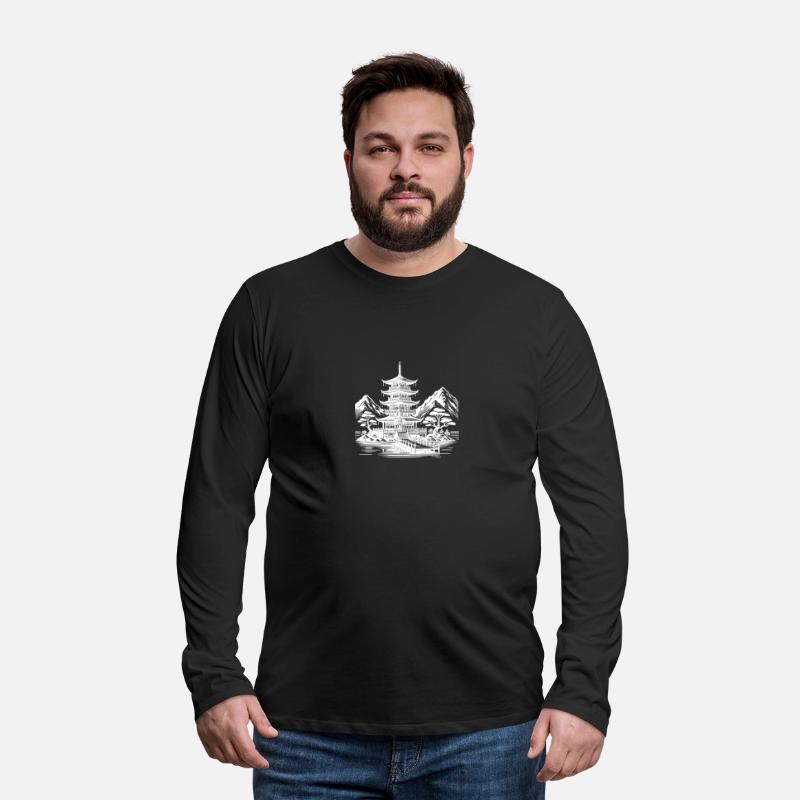 Meditation Yoga Design Asian Landscape