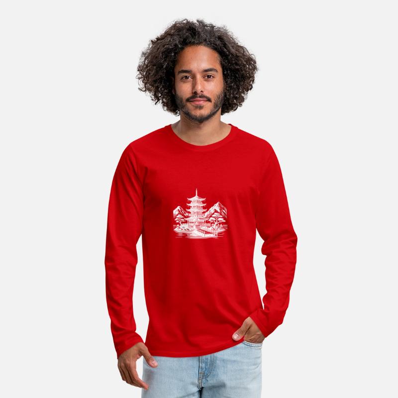 Meditation Yoga Design Asian Landscape