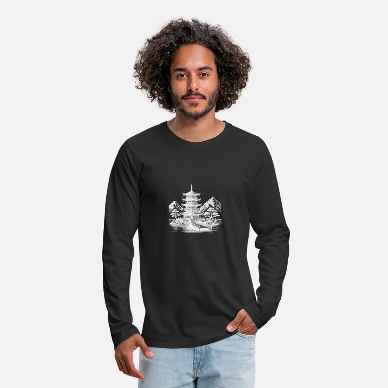 Meditation Yoga Design Asian Landscape