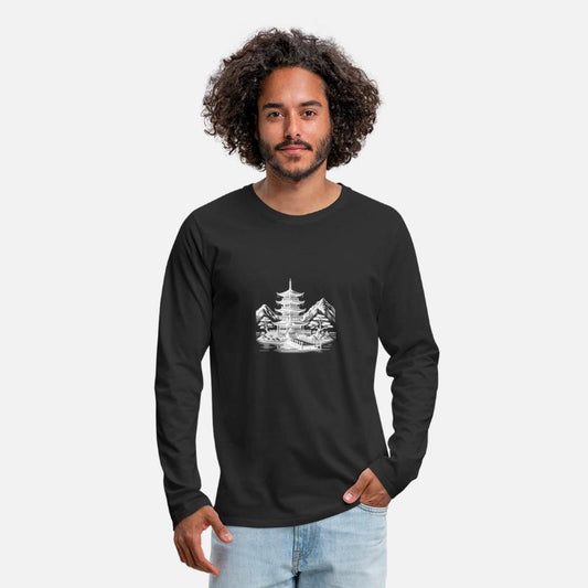 Meditation Yoga Design Asian Landscape