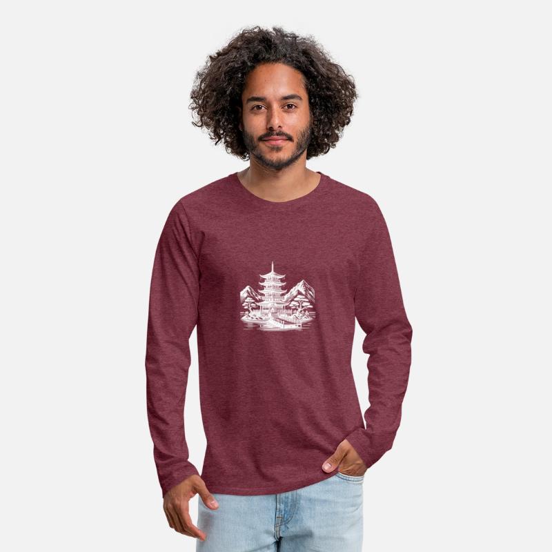 Meditation Yoga Design Asian Landscape