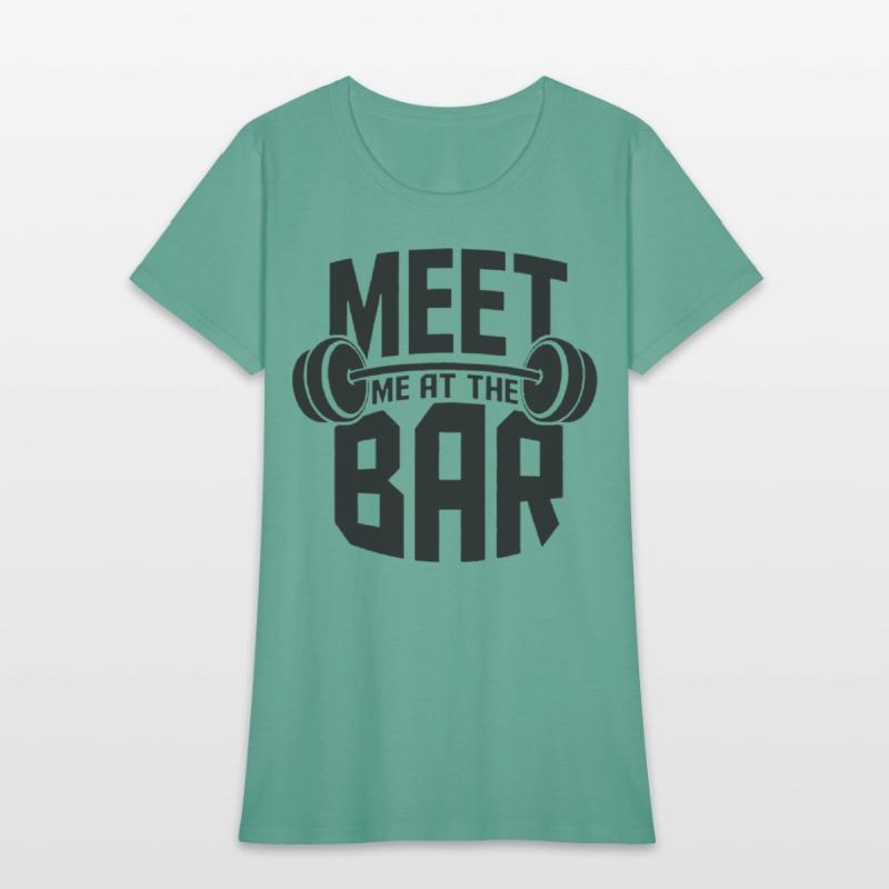 Meet Me At The Bar Weight Lifting Deadlift Dumbbel