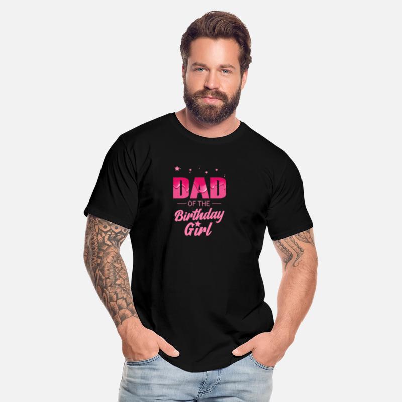 Mens Dad of the Birthday Girl Daughter Matching