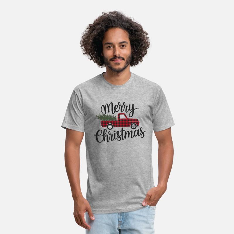 Merry Christmas Vintage Red Santa Truck