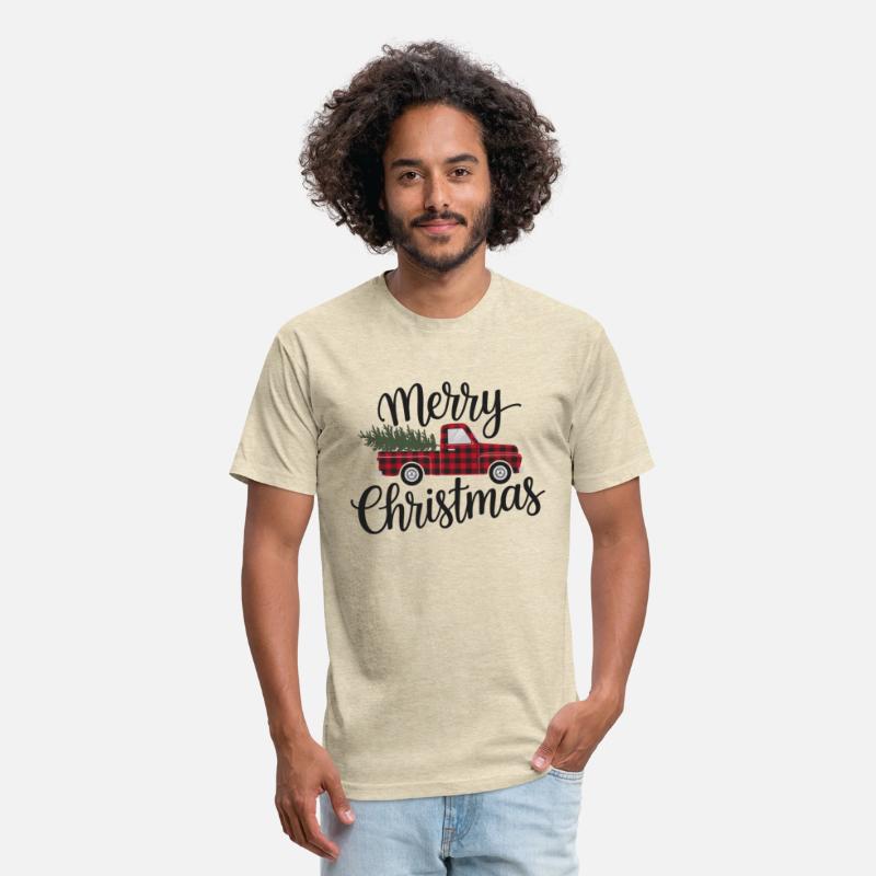 Merry Christmas Vintage Red Santa Truck