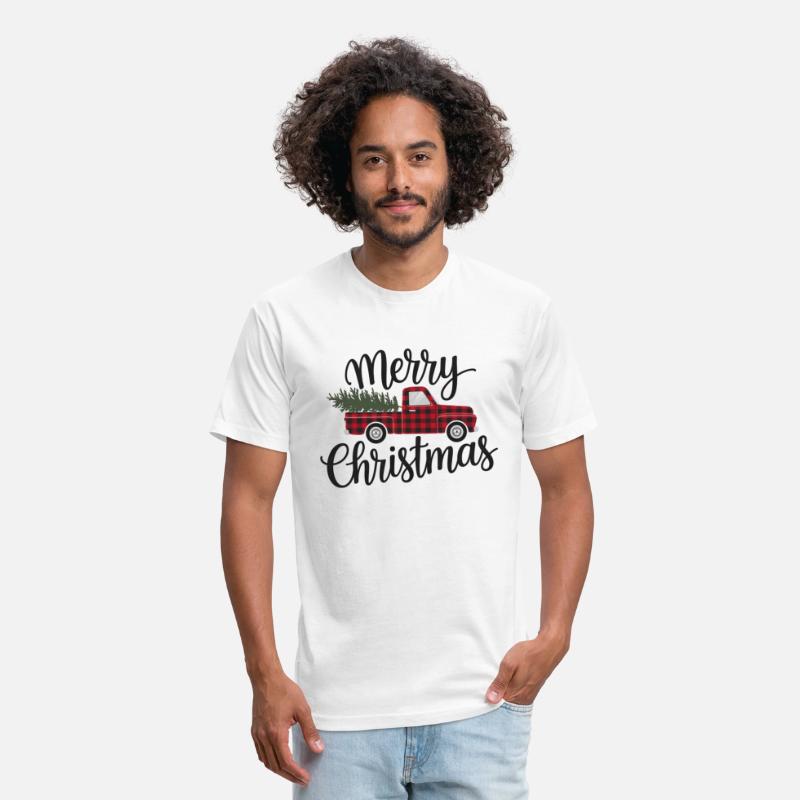 Merry Christmas Vintage Red Santa Truck