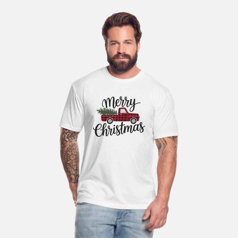 Merry Christmas Vintage Red Santa Truck