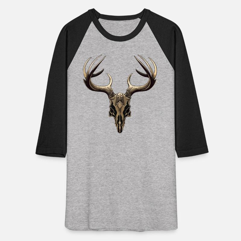 Metal Stag Skull